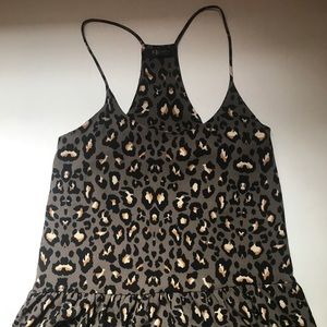 Cheetah tank top